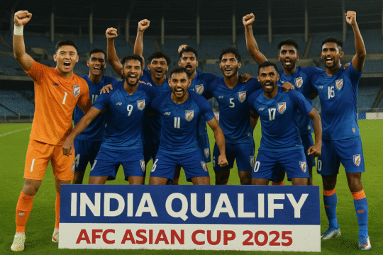 India Qualifies for AFC Asian Cup 2025 Preparations in Full Swing