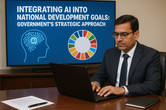 Integrating AI into National Development Goals Government’s Strategic Approach