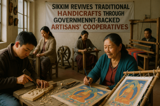Sikkim Revives Traditional Handicrafts Through Government-Backed Artisans’ Cooperatives