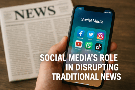Social Media’s Role in Disrupting Traditional News A Blessing or a Curse