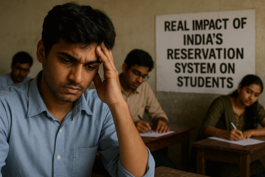 Success Against All Odds The Real Impact of India's Reservation System on Students