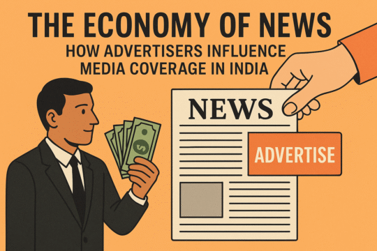 The Economy of News How Advertisers Influence Media Coverage in India