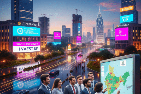 Grants and Incentives The Financial Backbone of UP’s Economic Growth , How targeted financial support is driving Uttar Pradesh’s economic transformation.