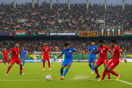 India Hosts South Asian Football Championship, Strengthening Regional Ties