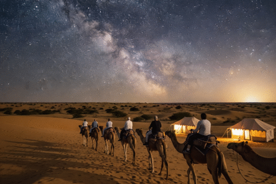 Rajasthan's Desert Tourism Boom Jaisalmer's Night Safari with Eco-Camps
