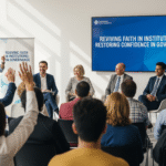 Reviving Faith in Institutions How to Restore Confidence in Governance