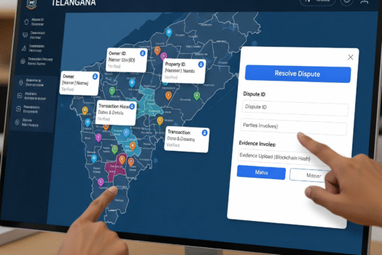 Telangana Implements Blockchain-Based Land Records System to Resolve Property Disputes