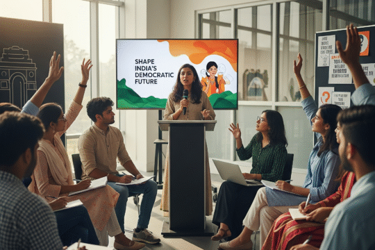 The Role of Youth in Shaping India’s Democratic Future