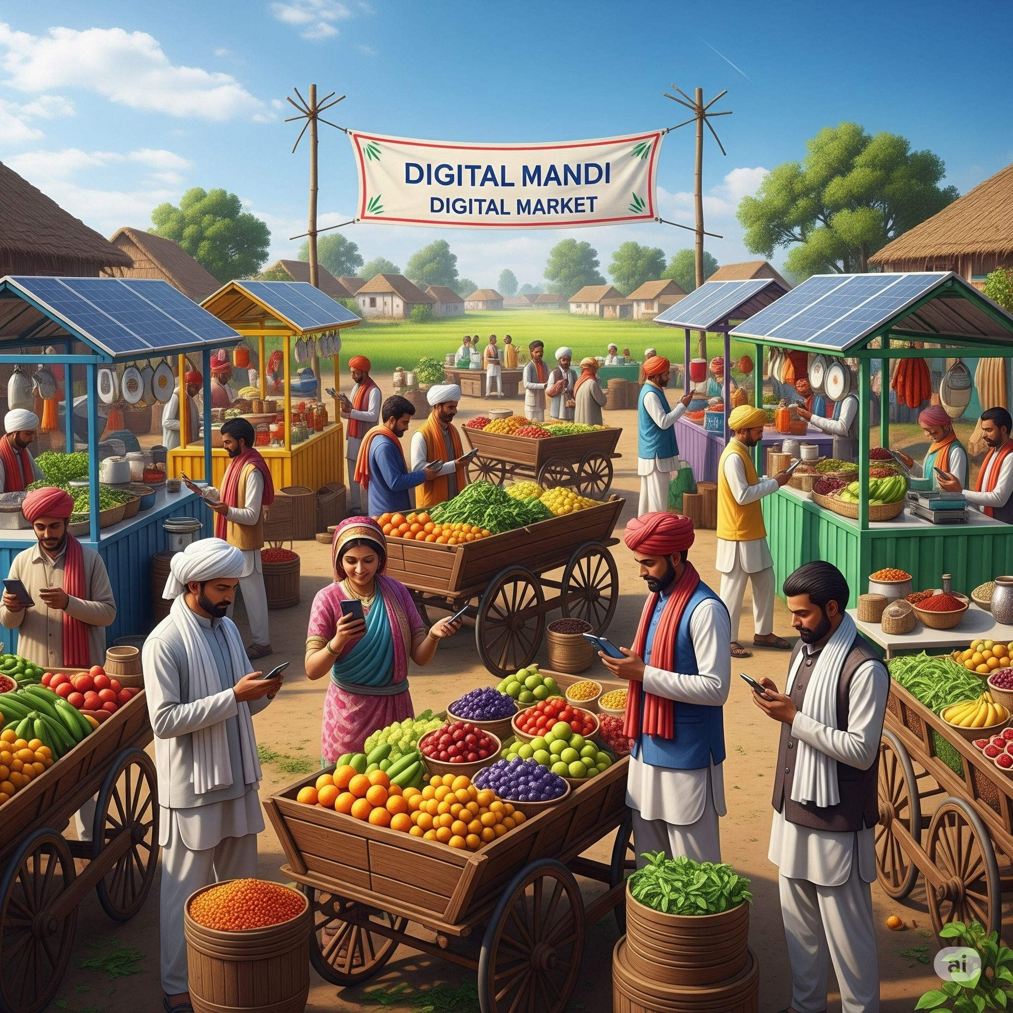 The Transformational Power of Capitalism in Rural Development How market-driven systems are reshaping rural economies and improving livelihoods in India.