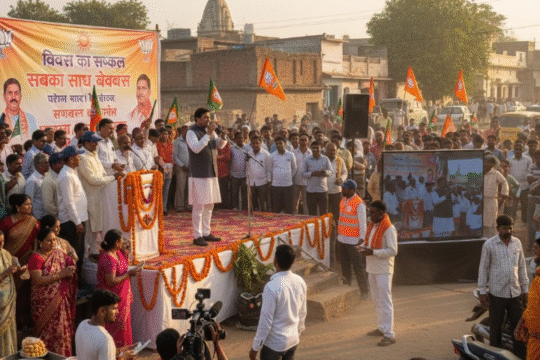 Political Campaign Strategies: What Works in UP?