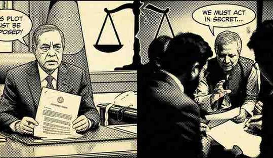 Bangladesh’s Constitutional Crisis: President Exposes “Illegal” Plots by Muhammad Yunus