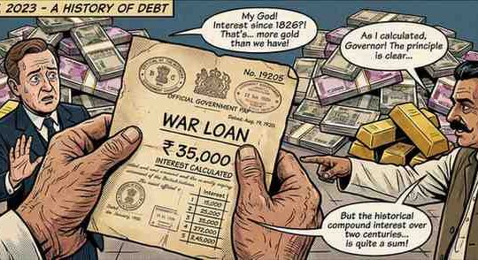 MP Family Seeks Repayment of Century-Old ₹35,000 War Loan to British Government