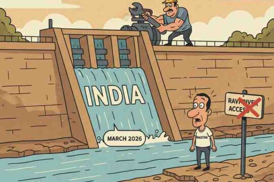 Water Diplomacy India Set to Cut Off Pakistan’s Access to Ravi River by March 2026