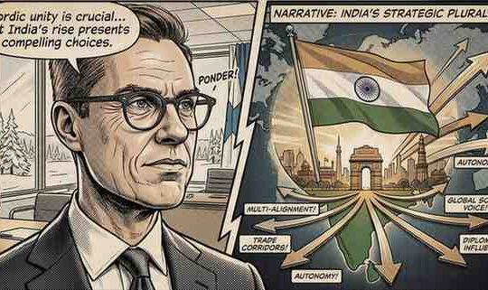 Become a Little Bit More Indian Finnish President Alexander Stubb Lauds India’s Strategic Realism