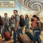 Historic Exodus 180,000+ Americans Move Abroad as U.S. Records Negative Net Migration