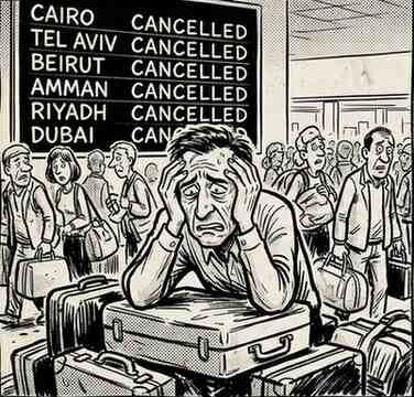 Middle East Conflict Paralyzes Dubai Hub Thousands Stranded as Airspace Shuts Across the Region
