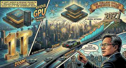 Nvidia Projects $1 Trillion AI Revenue by 2027 as Jensen Huang Bets on the Inference Race