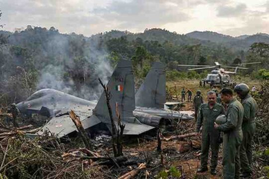 Tragedy in Assam Two IAF Pilots Killed as Sukhoi-30 MKI Crashes in Karbi Anglong
