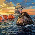 American Crew Completes Lunar Orbit Return After Decade-Long Gap, Capsule Touches Down in Pacific Waters