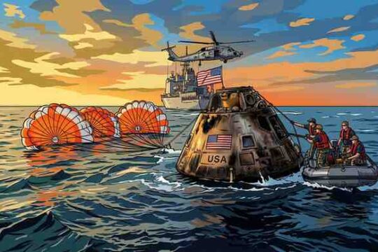 American Crew Completes Lunar Orbit Return After Decade-Long Gap, Capsule Touches Down in Pacific Waters