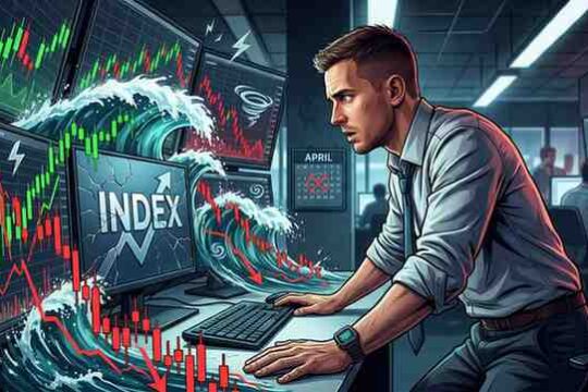 Equity Benchmarks Face Volatility Test as Traders Brace for Mid-April Swings