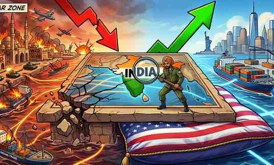 India’s Gulf Trade Plummets Amid Regional Conflict; U.S. Markets Provide Vital Cushion