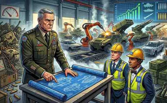 Pentagon Taps GM and Ford to Ramp Up Weapons Output as War Strains U.S. Arsenals