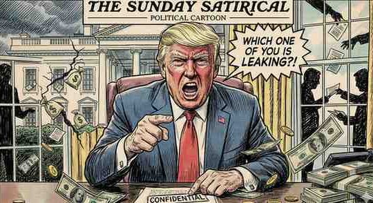 White House Leaks Profits, 'Treason', and why Trump is Suddenly Furious