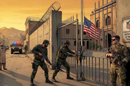 Strategic Retreat US Shuts Peshawar Consulate Amid Rising Security Threats