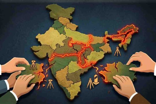 The Internal Maps of Conflict Why India’s States Are Still Fighting Over Land