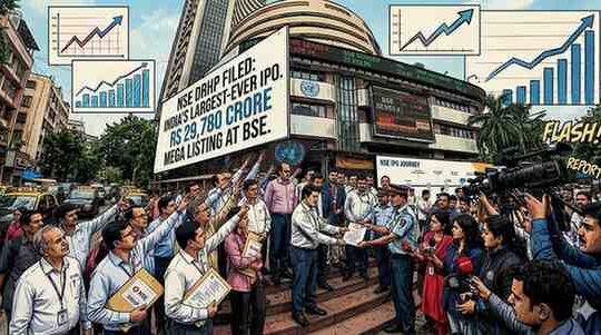 NSE Files DRHP for India’s Largest-Ever IPO, Eyes ₹29,780 Crore Mega Listing on BSE