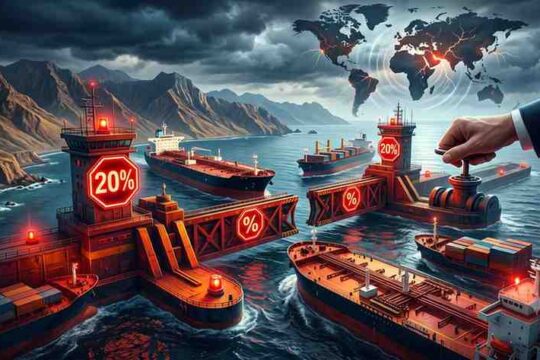 Global Shockwave Trump Announces 20% Toll on Strait of Hormuz Cargo