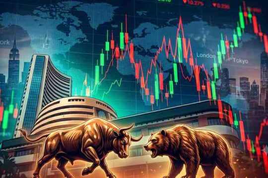 Indian Stock Indices Experience Volatility Amid Global Market Shifts
