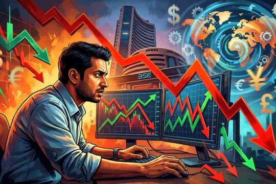 Indian Stock Market Faces Volatility Amid Global Economic Shifts