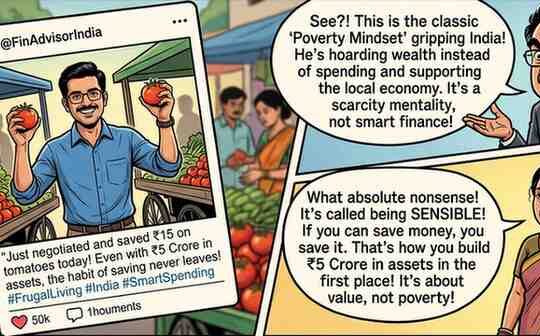 ‘₹5 Crore in Assets, Saving ₹15 on Tomatoes’ Financial Advisor’s Viral Post Sparks Heated Debate Over India's ‘Poverty Mindset’