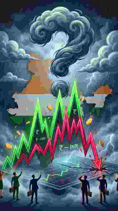 Indian Stock Indices Experience Volatility Amid Economic Uncertainty