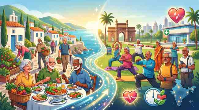 Longevity Lessons from Global Blue Zones Inspire New Health Initiatives in India