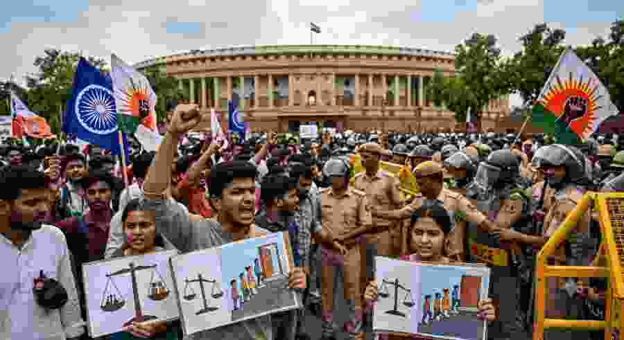 New Protests Erupt in Delhi over Reservation Policies Amid Growing Tensions