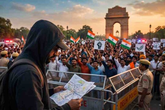 Terror Suspect's Plot to Disrupt Delhi Protests Raises Security Concerns