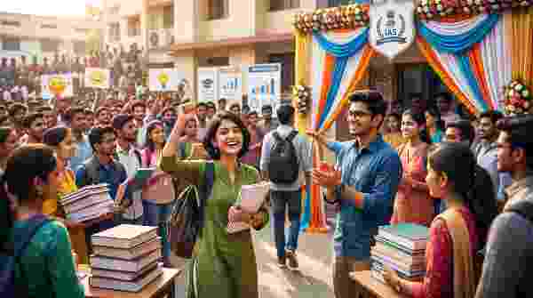UPSC Aspirants Greet New Batch Launch Amidst Competitive Landscape