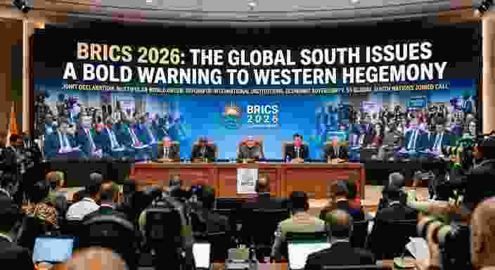 BRICS 2026 The Global South Issues a Bold Warning to Western Hegemony
