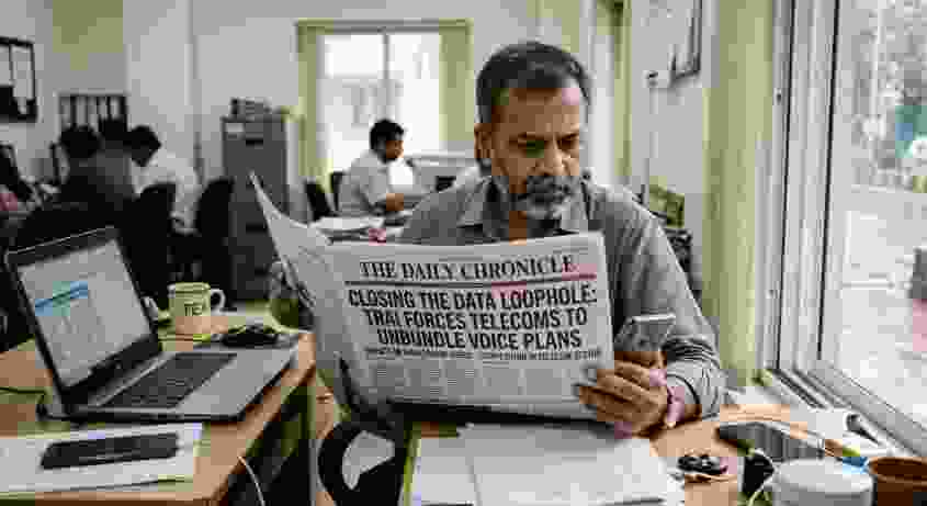 Closing the Data Loophole TRAI Forces Telecoms to Unbundle Voice Plans