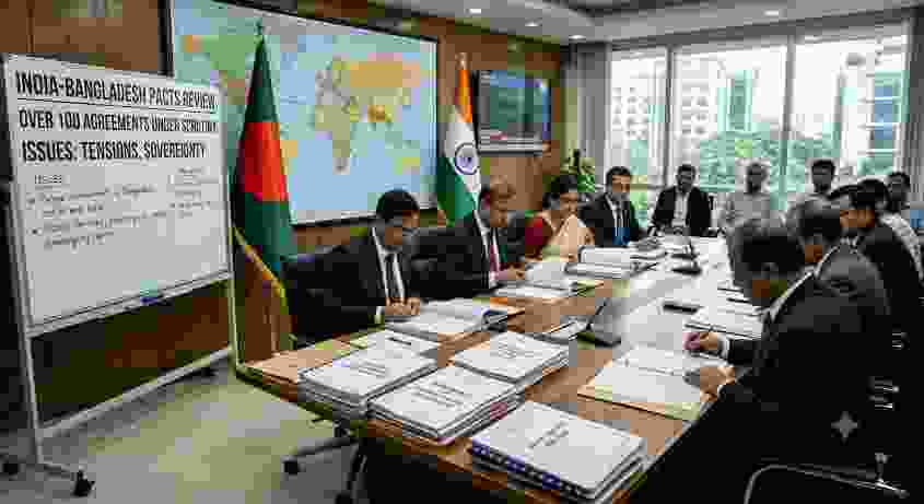 Dhaka Rethinks Ties Bangladesh Reviews Over 100 Pacts Signed with India Amid Growing Tensions