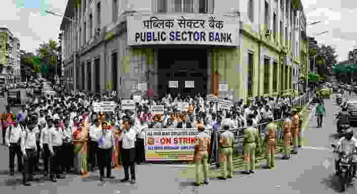 Public Sector Union (PSU) banks face major operational disruptions due to employee strikes
