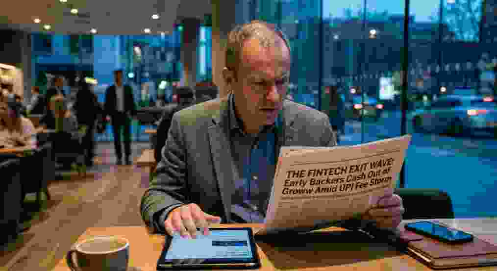 THE FINTECH EXIT WAVE Early Backers Cash Out of Groww Amid UPI Fee Storm